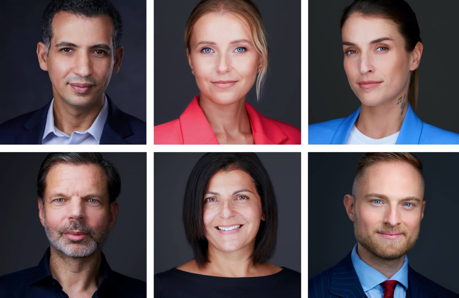 Corporate Team Photography Example