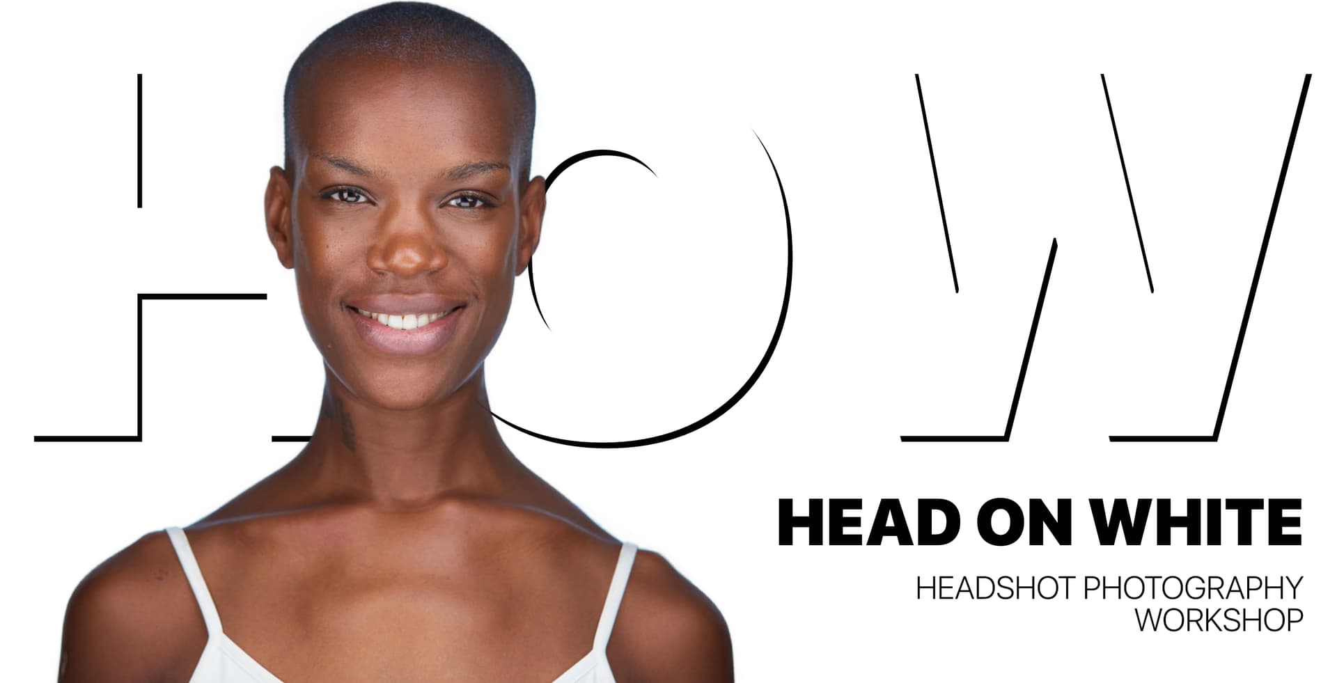 Head on White – Taller de fotografía de headshots por Slava Timoshenko