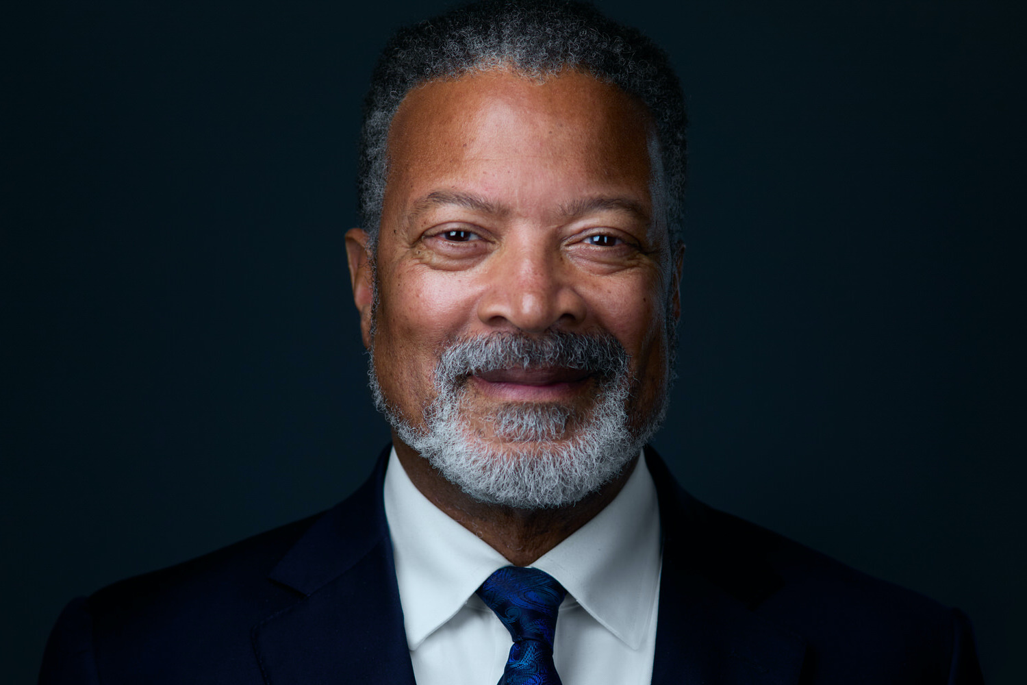 Professional corporate headshot example for ISE 2026 Barcelona - studio quality on-location photography